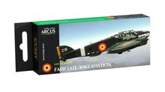Набор акриловых красок FARR Late-WW2 Aviation Arcus A4002