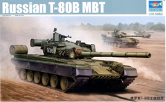 Збірна модель 1/35 танк russian T-80B MBT Trumpeter 05565