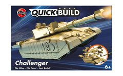 Збірна модель конструктор танк Challenger Tank Quickbuild Airfix J6010