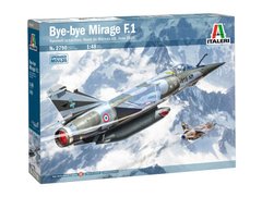 Сборная модель 1/48 Bye-bye Mirage F1 Italeri 2790