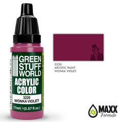 Acrylic paint opaque WONKA VIOLET with a matte finish 17 ml GSW 3220