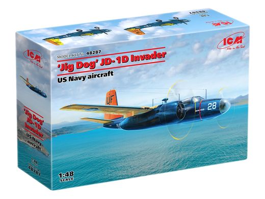 1/48 Jig Dog JD-1D Invader, US Navy Aircraft ICM 48287