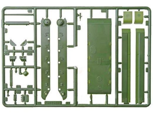 Сборная модель 1:72 штурмовой танк Т-34 с гаубицей У-11 UM 440