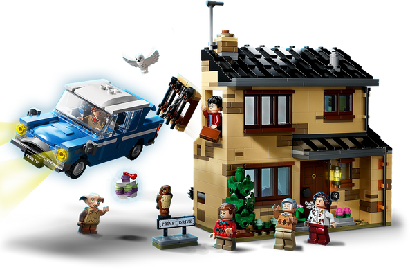 Конструктор LEGO Harry Potter Тисова вулиця, будинок 4 797 деталей Lego 75968