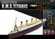 Assembly model 1:1000 ship R.M.S. Titanic Academy 14217