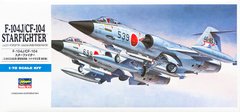 Збірна модель 1/72 реактивний літак F-104J/CF-104 Starfighter Hasegawa 00446