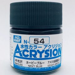 Акриловая краска Acrysion (N) Navy Blue Mr.Hobby N054