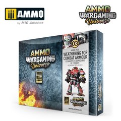 Набір для створення та покращення баз Wargaming Universe Бойова броня, що витримує погодні умови Ammo Mig 7922