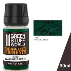 Натуральні землисті пігменти для моделістів Pigment NATURE GREEN 30 мл GSW 1769