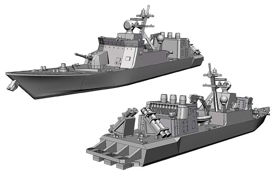 Збірна модель 1/700 корабль Waterline Series # 016 Hayabusa & Umitaka Aoshima 04817