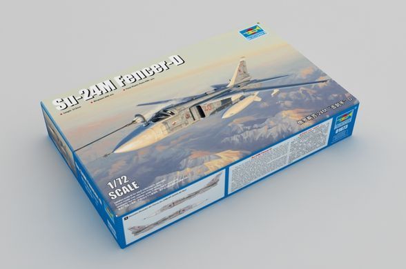 Сборная модель 1:72 тактический бомбардировщик Су-24 М Фехтовальщик Trumpeter 01673
