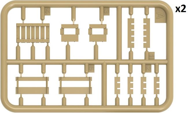 Сборная модель 1/35 деревянные ящики Wooden Crates MiniArt 35651