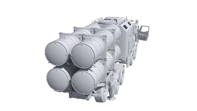 Збірна модель 1/72 з смоли 3D друк український береговий ракетний комплекс РК-360МЦ “Нептун” BOX24 7