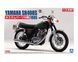 Збірна модель 1/12 мотоцикла YAMAHA SR400S with custom parts Aoshima 05166