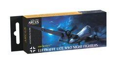 Набор эмалевых красок 2012 Luftwaffe Late WW2 Night Fighters