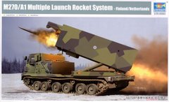 Збірна модель 1/35 САУ M270/A1 Multiple Launch Rocket System Trumpeter 01047