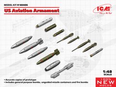 Assembled model 1/48 US Air Armament ICM 48406, In stock
