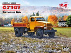 1/35 scale model G7107 USA truck ICM 35598