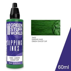 Напівпрозорі фарби щоб отримати реалістичні тіні Dipping ink 60 ml - GREEN GHOST DIP GSW 3493