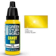 Transparent bright paint Candy Ink CITRINE YELLOW 17 ml GSW 1759