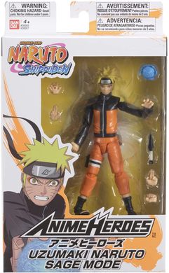 Фігурка Наруто Узумакі Шиппуден Режим Мудреця Anime Naruto Uzumaki Sage Mode Bandai 36907