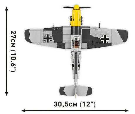 Навчальний конструктор 1/32 літак Messerschmitt Bf 109 E-3 COBI 5727