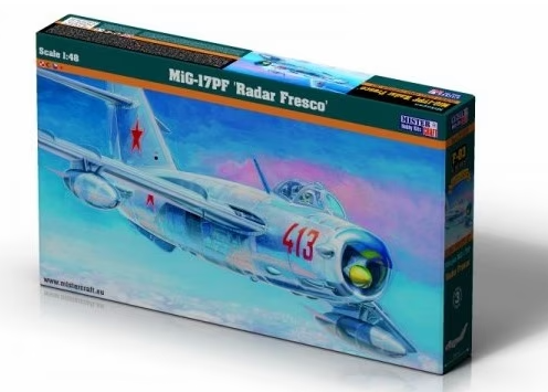 Збірна модель 1/48 літак MiG-17PF Radar Fresco MisterCraft F-03