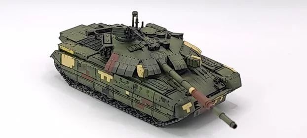 Збірна модель 1/72 з смоли 3D друк український бойовий танк Т-84 «Оплот» (Т-84У) BOX24 72-010
