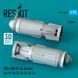 Scale model 1:72 FAB-500 M-54 bomb (2 pcs.) Reskit RS72-0568