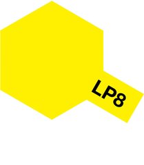 Нитро краска LP-8 Pure Yellow (Желтая глянцевая), 10 мл. Tamiya 82108