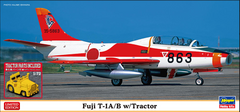 Сборная модель самолет 1/72 Fuji T-1A/B w/Tractor Limited Edition Hasegawa 02364