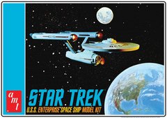 Збірна модель 1/650 космічний човен Star Trek Classic U.S.S. Enterprise AMT 01296