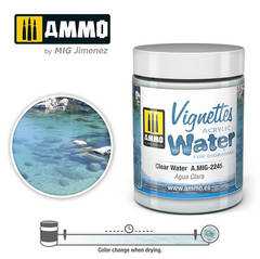 Paste for imitation of Clear Water Waters Ammo Mig 2245