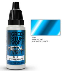 Transparent acrylic filter with metal coating Metal Filters - Blue Interference 17 ml GSW 2582