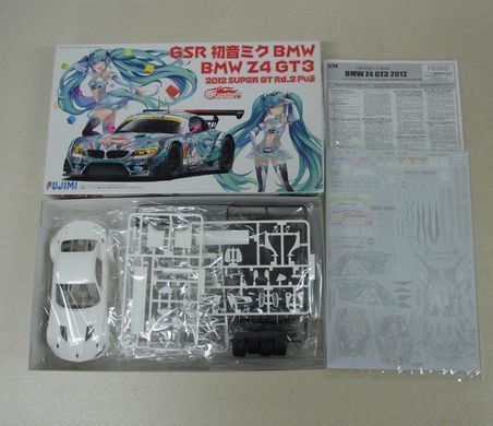 Збірна модель 1/24 автомобіль GSR Miku BMW Z4 GT Fujimi 189901