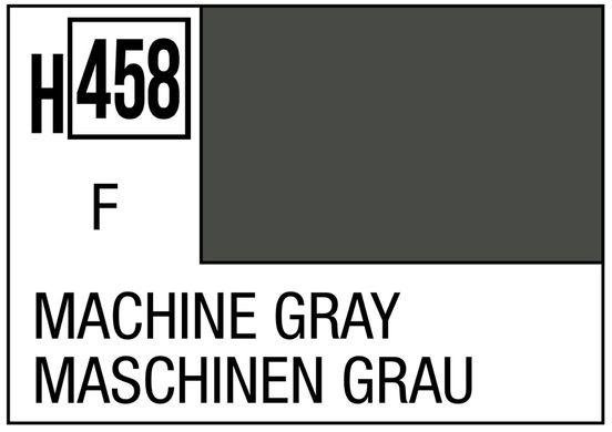 Акрилова фарба Машинний Сірий H458(матова) Mr.Hobby H458