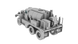 Збірна модель 1:72 американський автомобіль Diamond T 968A з баком для асфальту IBG Models 72022