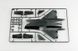 Сборная модель 1:72 самолет Chinese J-20 Mighty Dragon Trumpeter 01663