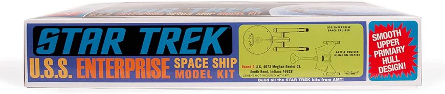 Prefab model 1/650 spaceship Star Trek Classic U.S.S. Enterprise AMT 01296