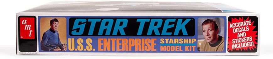 Збірна модель 1/650 космічний човен Star Trek Classic U.S.S. Enterprise AMT 01296