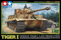 Збірна модель 1/48 танк німецький Тигр I Late Production Tamiya 32575
