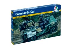 Сборная модель 1/35 военный автомобиль Commando Car Italeri 0320