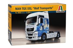 Сборная модель Man Tgx Xxl "Wolf Transporte" Italeri 3921