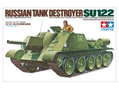 Збірна модель 1/35 Самохідно-артилерійська установка SU-122 Russian Gun Tamiya 35093