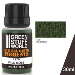 Натуральні землисті пігменти для моделістів Pigment WILD MOSS 30 мл GSW 1770