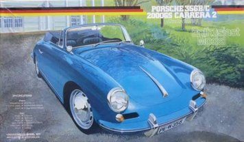 Збірна модель 1/24 спортивний автомобіль Porsche 356B/C 2000GS Carrera 2 Fujimi 08028