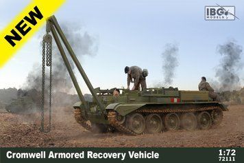 Assembly model 1:72 сromwell Armored Recovery Vehicle IBG Models 72111