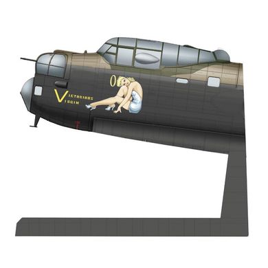 Assembled model 1/32 bomber Avro Lancaster B.Mk.I/III NOSE Border Model BF-008