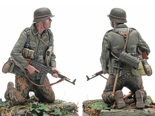 Сборная модель 1/35 набор немецкой пехоты конец войны Tamiya 35382