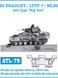 Фототравлення 1:35 гусениці M2 BRADLEY / LVTP 7 / РСЗВ пізнього типу &laquo;Бігфут&raquo; / CV-9035 / CV-9040 B